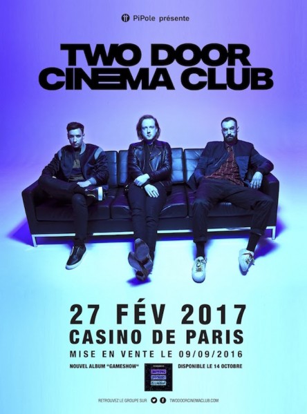 Two door cinema club casino de paris