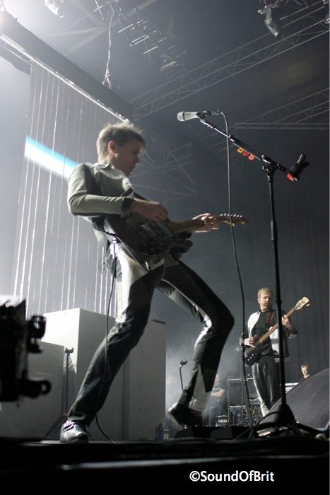 Franz Ferdinand en concert au Zénith de Paris, le 10 mars