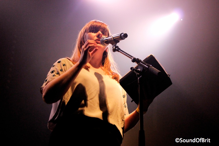 Liz Green en concert au 104, pour le festival Les Femmes s'en mêlent, Paris, le 21 mars 2014