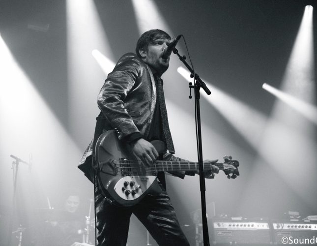 Klaxons en concert lors du 26e Festival Chorus des Hauts-de-Seine, La Défense, 5 avril 2014