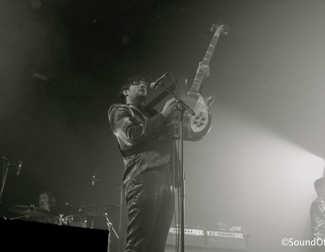 Klaxons en concert lors du 26e Festival Chorus des Hauts-de-Seine, La Défense, 5 avril 2014