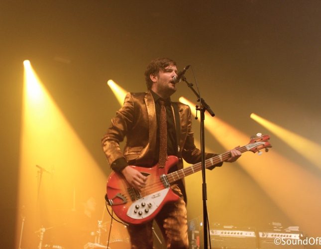 Klaxons en concert lors du 26e Festival Chorus des Hauts-de-Seine, La Défense, 5 avril 2014