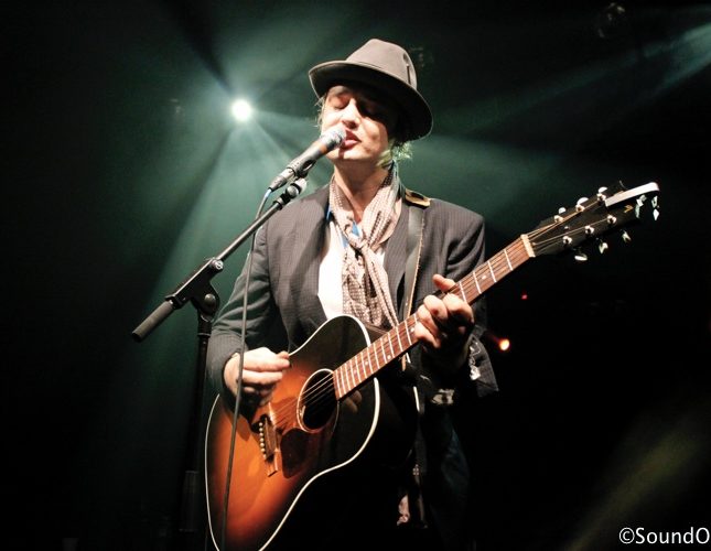 Peter Doherty en concert à la Flèche d'Or, Paris, le 28 aout 2014