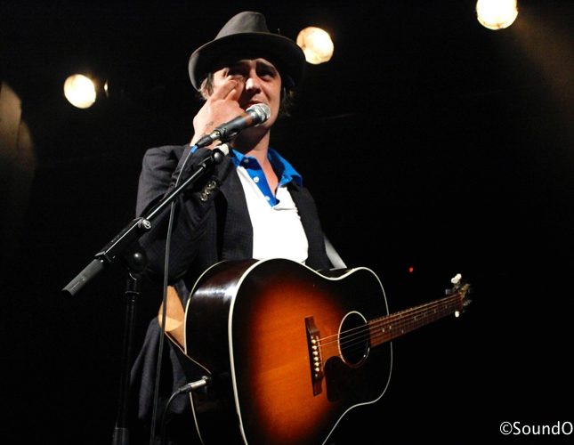 Peter Doherty en concert à la Flèche d'Or, Paris, le 28 aout 2014