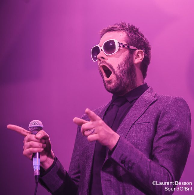 Kasabian en concert au Zénith de Paris, le 7 novembre 2014