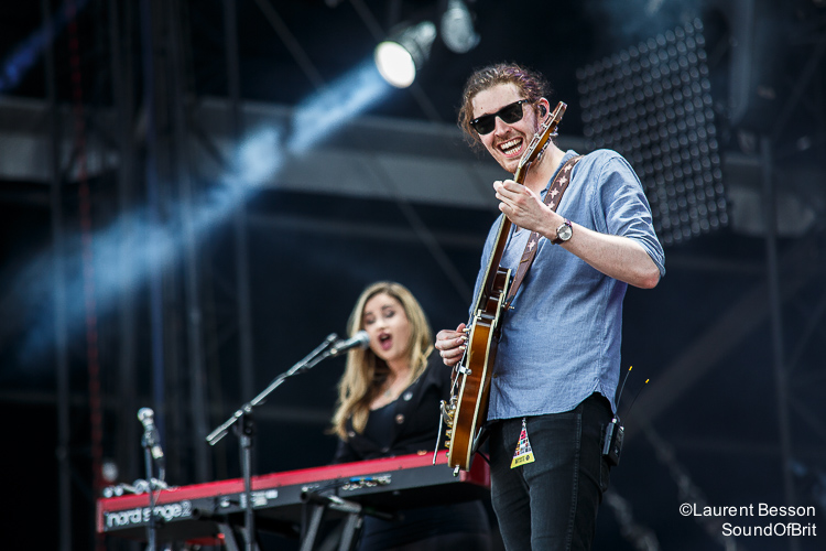 Hozier en concert au Main Suare Festival le 03 Juillet 2015