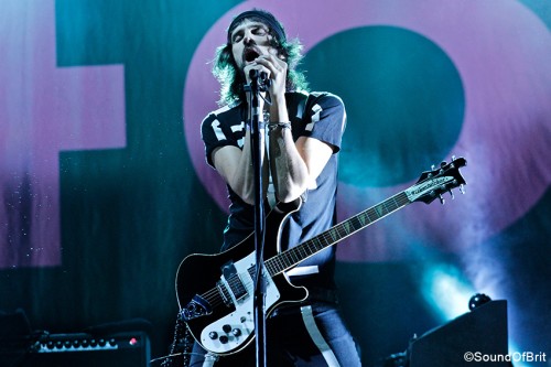 Kasabian en concert à Rock en Seine, le 28 août 2015