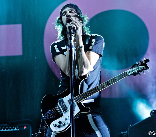 Kasabian en concert à Rock en Seine, le 28 août 2015