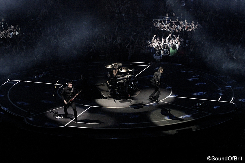 Muse en concert à l'AccorHotel Arena, Paris, le 29 février 2016