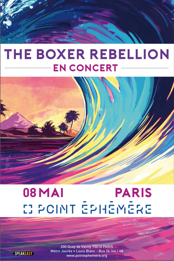 CONCOURS // The Boxer Rebellion en concert à Paris Sound Of Britain