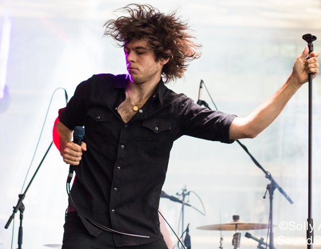 Shock Machine en concert à l'Unexpected Festival, au Forum des Halles, Paris le 12 Juin 2016