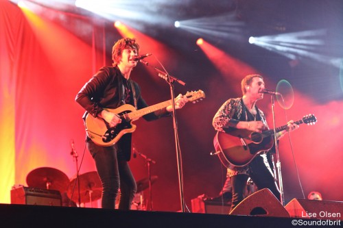 The Last Shadow Puppets en concert au Festival Rock en Seine, Domaine National de Saint-Cloud, le 26 août 2016