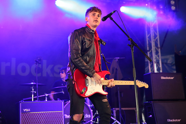 READING, ENGLAND - AUGUST 26: Kiaran Crook of the Sherlocks performs on day 1 of Reading Festival at Richfield Avenue on August 26, 2016 in Reading, England. (Photo by Burak Cingi/Redferns)