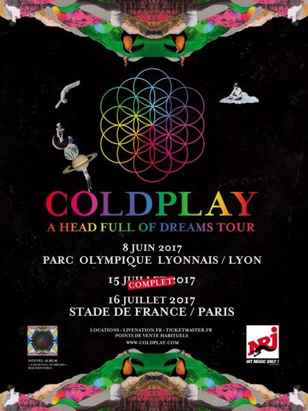 Coldplay stade de france