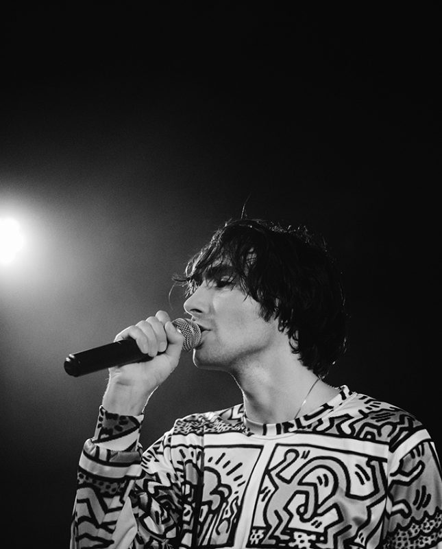 Oscar en concert au Badaboum, Paris, le 6 octobre 2016