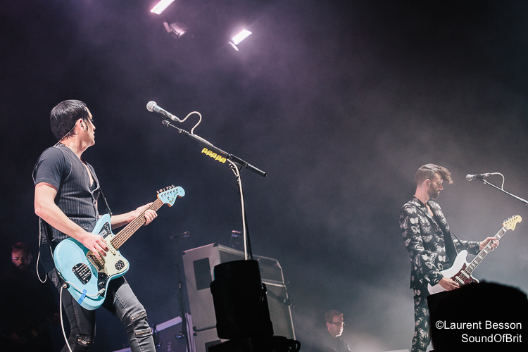 Placebo en concert à l'AccorHotel Arena le 29 Novembre 2016