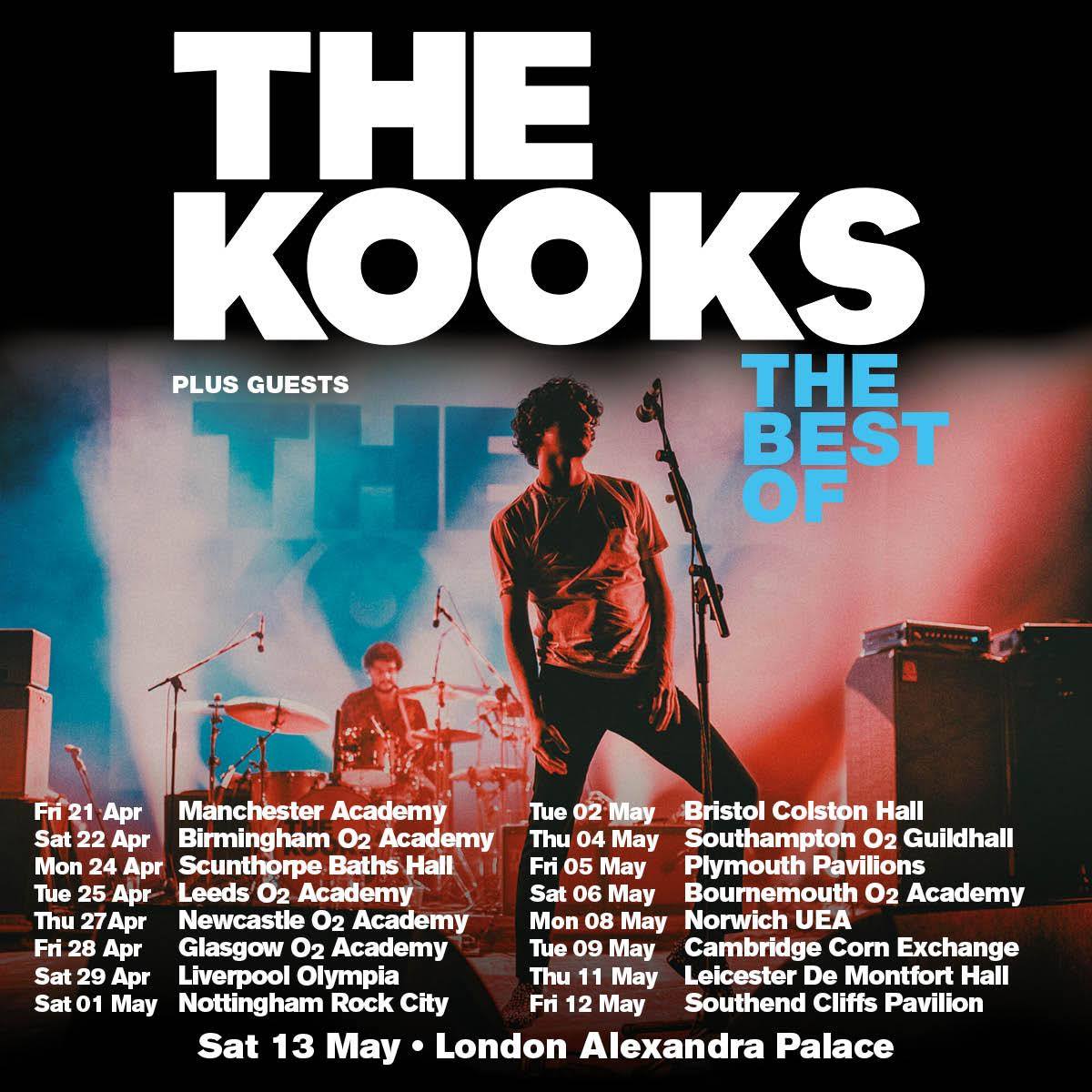 the kooks tour uk