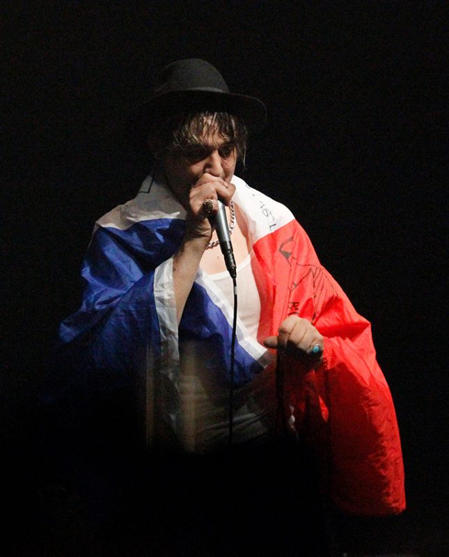 Pete Doherty en concert au Bataclan, le 16 novembre 2016