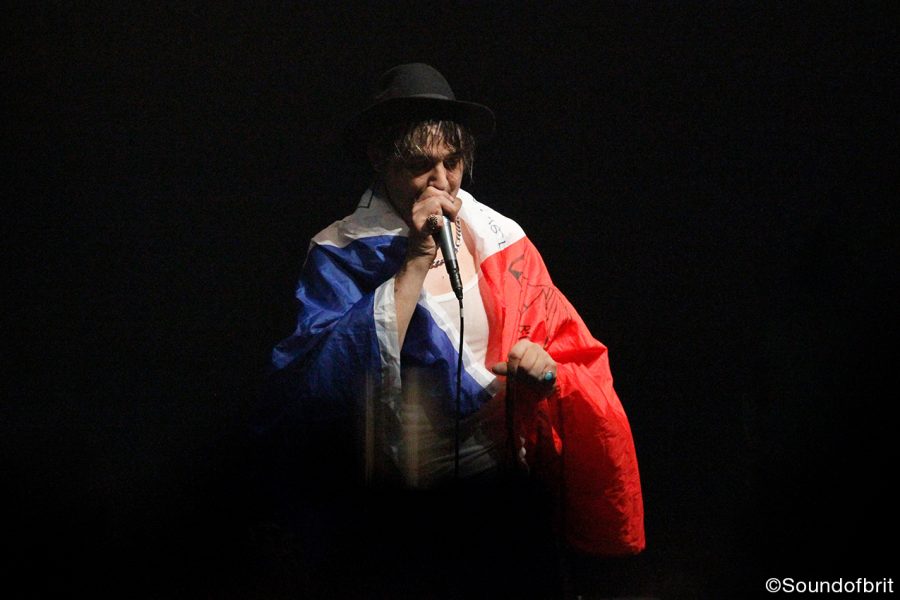 Pete Doherty en concert au Bataclan, le 16 novembre 2016