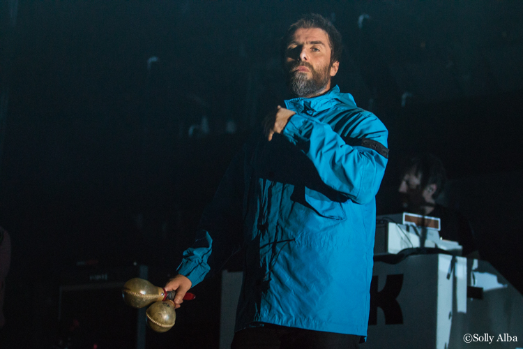 Liam Gallagher à l'Olympia, Paris, le 2 mars 2018