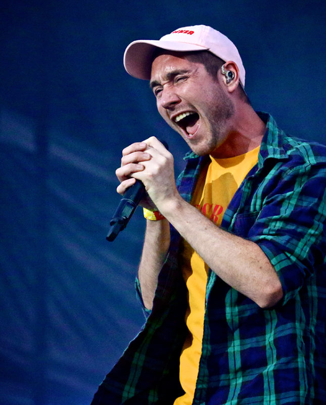 Bastille au Sziget Festival en 2018