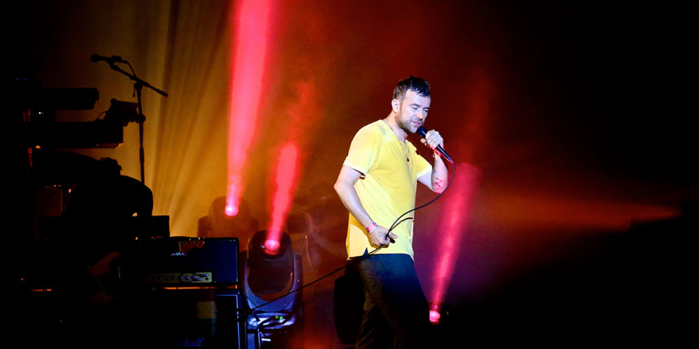 Gorillaz au Sziget festival