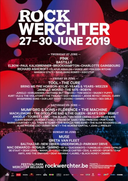 Rock Werchter Dévoile Son Line-up Complet Et Il Est FOU