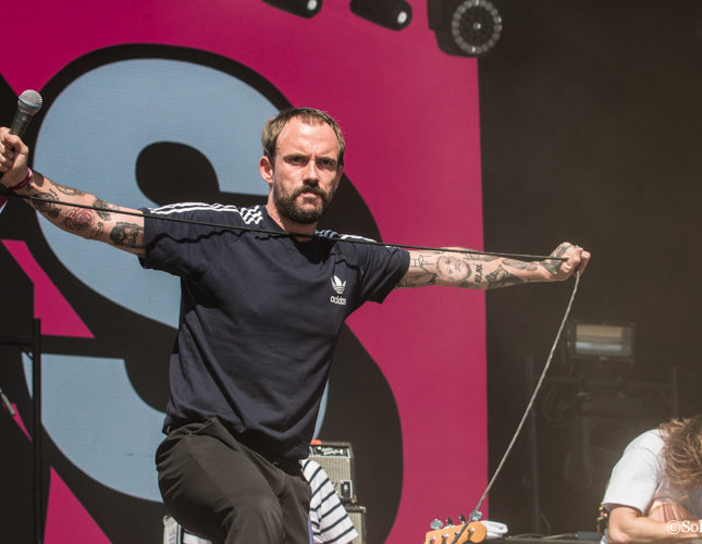 Idles au Festival Beauregard le 6 juillet 2019