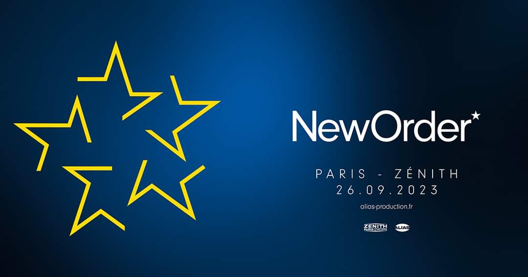 New Order au Zénith de Paris