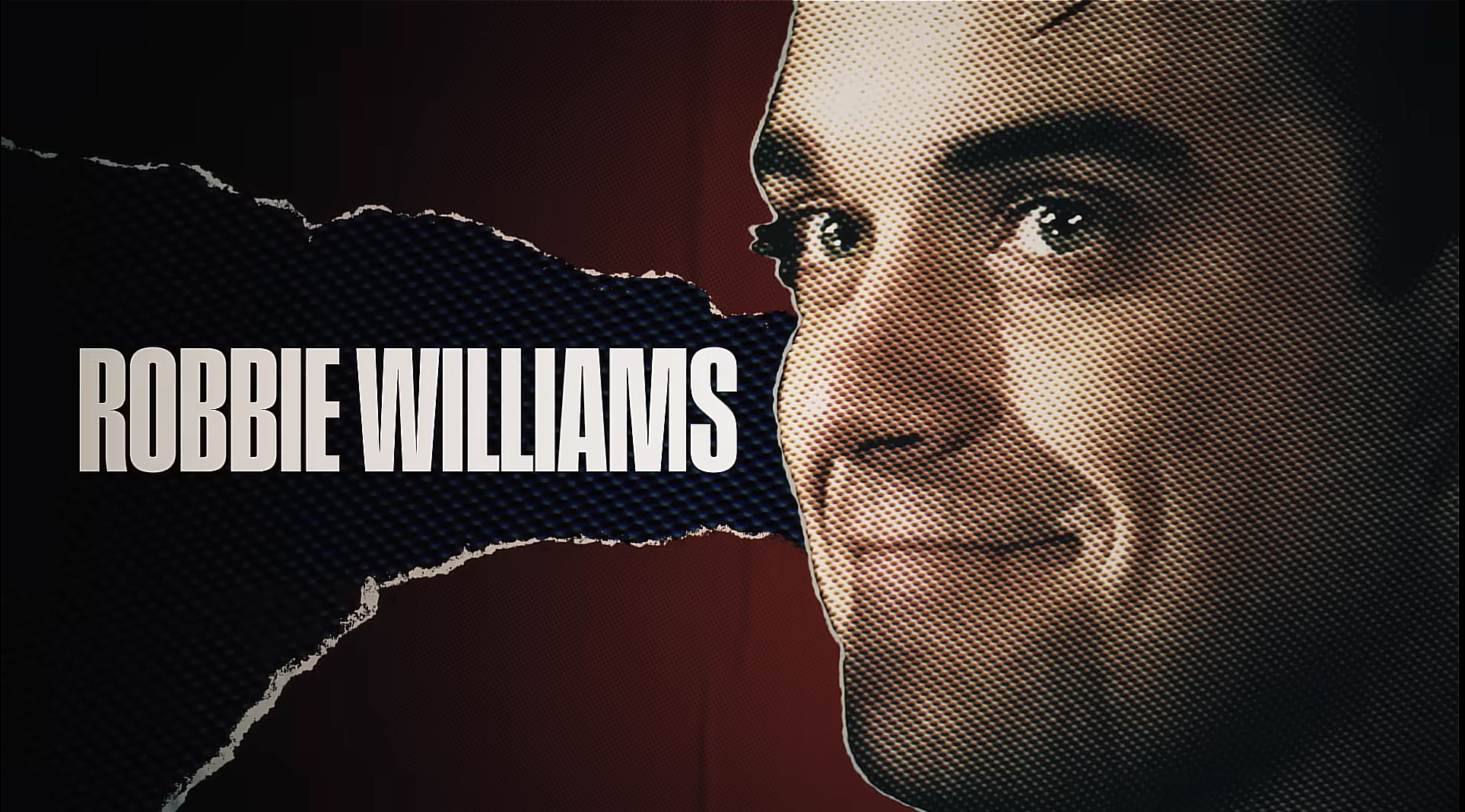 Capture d’écran du documentaire Robbie Williams