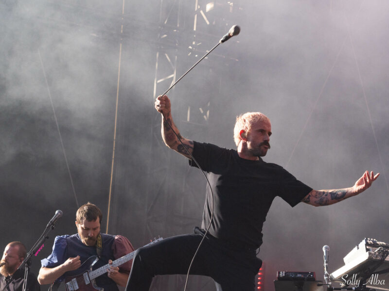 Idles en concert au Festival Beauregard 2024