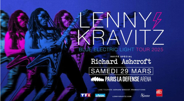 Richard Ashcroft en première partie de Lenny Kravitz