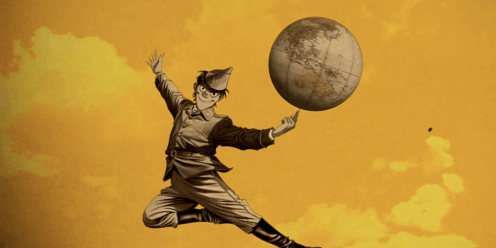 Capture d’écran Gorillaz - The Happy Dictator ft. Sparks