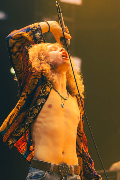 Jayler, en première partie de Deep Purple, à l'Adidas Arena, Paris, le jeudi 22 octobre 2026