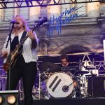 Hyphen Hyphen en concert au Fnac Live Festival, à Paris (Hôtel De Ville), le 22 juillet 2016