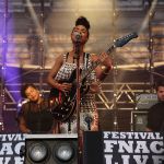 Lianne La Havas en concert au Fnac Live Festival (Hôtel de Ville de Paris), le 23 juillet 2016.