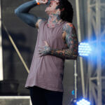 Bring Me The Horizon en concert au Festival Rock en Seine, Domaine National de Saint-Cloud, le 26 août 2016