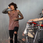 Bring Me The Horizon en concert au Festival Rock en Seine, Domaine National de Saint-Cloud, le 26 août 2016