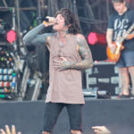 Bring Me The Horizon en concert au Festival Rock en Seine, Domaine National de Saint-Cloud, le 26 août 2016