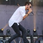 Editors en concert au Festival Rock en Seine, Domaine National de Saint-Cloud, le 28 août 2016
