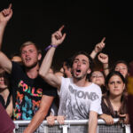 Foals en concert au Festival Rock en Seine, Domaine National de Saint-Cloud, le 28 août 2016