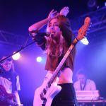 Pumarosa en concert au Inrocks Festival, à La Boule Noir, à Paris, le 20 novembre 2016
