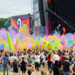 Le Festival Solidays, à l'Hippodrome de Longchamp, le 24 juin 2017