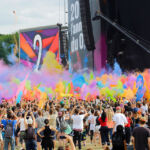 Le Festival Solidays, à l'Hippodrome de Longchamp, le 24 juin 2017