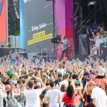 Le Festival Solidays, à l'Hippodrome de Longchamp, le 24 juin 2017