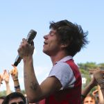 Cage The Elephant en concert au Festival Solidays, à l'Hippodrome de Longchamp, le 24 juin 2017