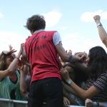 Cage The Elephant en concert au Festival Solidays, à l'Hippodrome de Longchamp, le 24 juin 2017