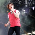Cage The Elephant en concert au Festival Solidays, à l'Hippodrome de Longchamp, le 24 juin 2017