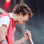 Cage The Elephant en concert au Festival Solidays, à l'Hippodrome de Longchamp, le 24 juin 2017
