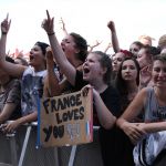Cage The Elephant en concert au Festival Solidays, à l'Hippodrome de Longchamp, le 24 juin 2017